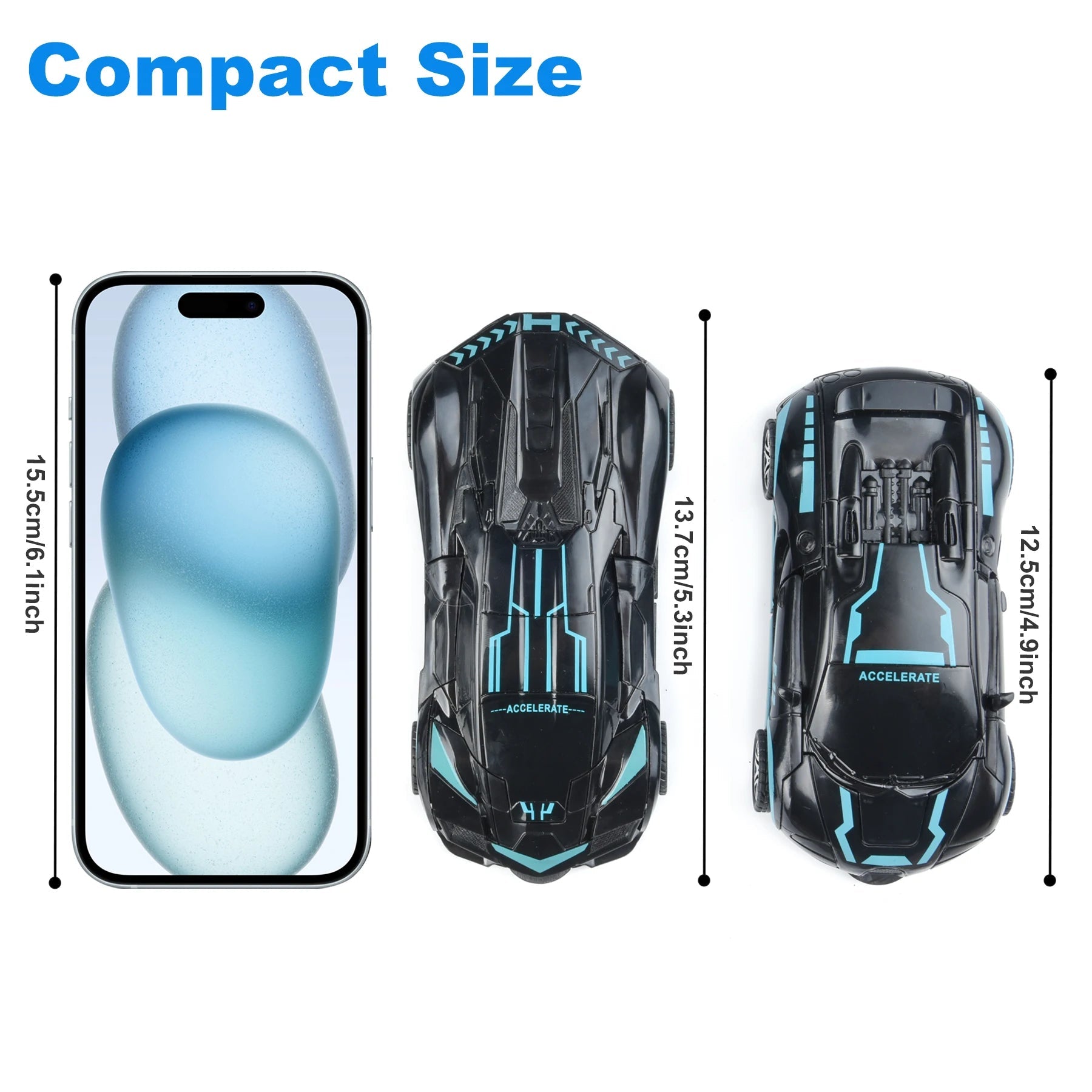 Transformable Robot Sports Car Toy | No Battery Educational Colorful Vehicle for Kids