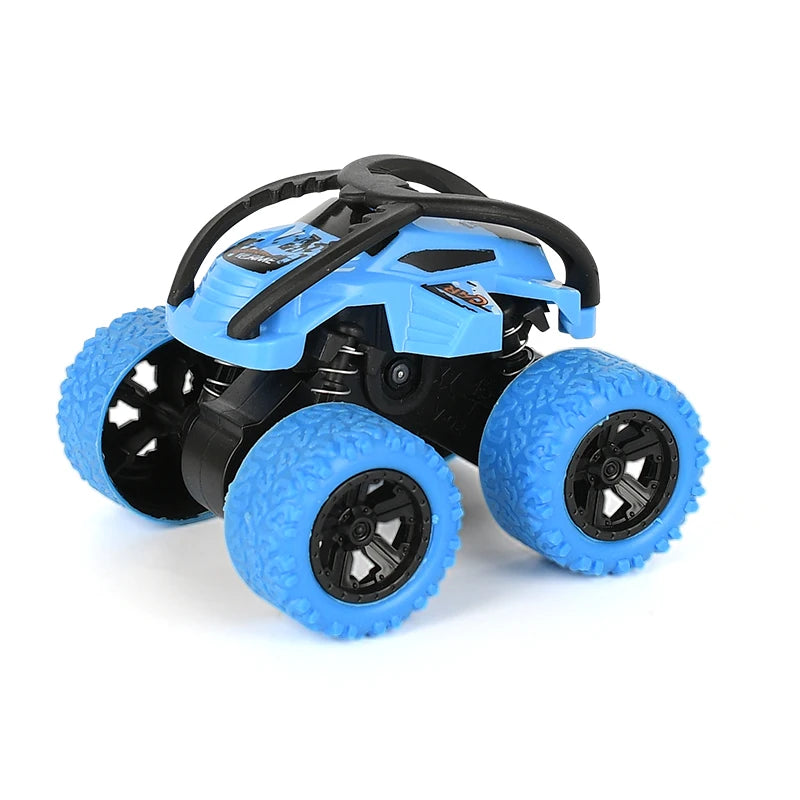Inertial Off-Road 4WD Stunt Car – 360° Rotating Climbing Vehicle, Shockproof & Fall-Resistant Toy Truck for Kids