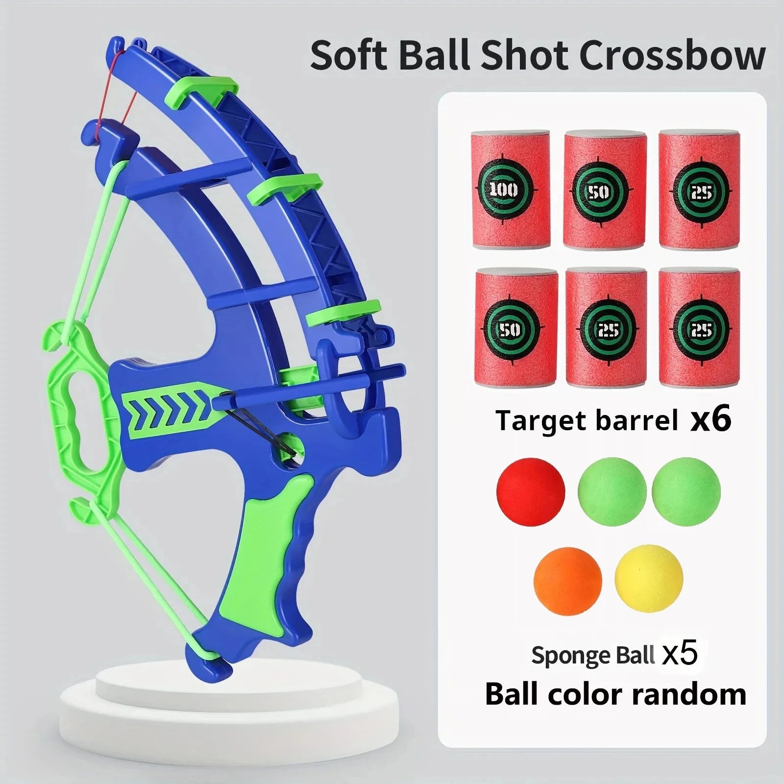 Soft Bullet Shooting Target Toy for Kids | Safe Foam Practice Gun Set | Educational Target Training Game