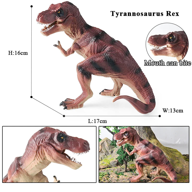 Oenux Dinosaur World Action Figures – Jurassic Collection Toy for Kids