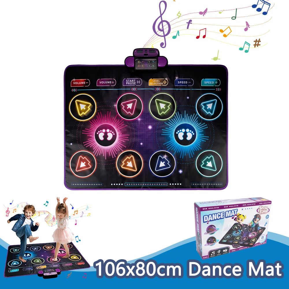 Kids Electronic Dance Mat with Music – Double Play