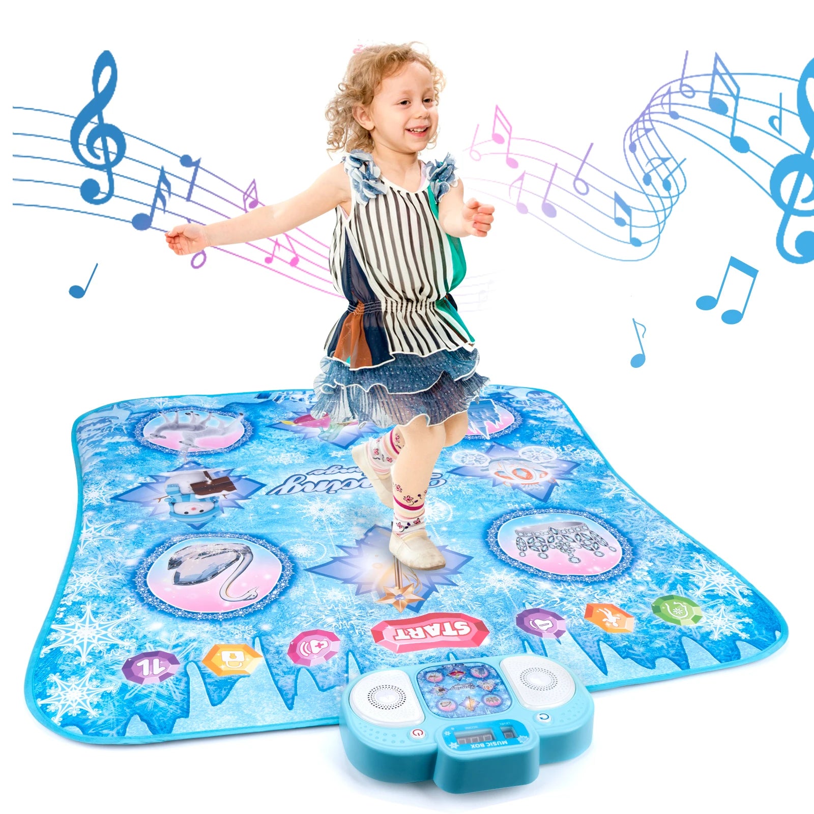 Kids Electronic Dance Mat with Music – Double Play