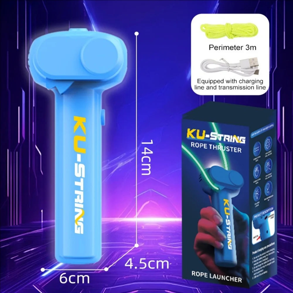 Glow-in-the-Dark Electric Thruster Rope Toy for Kids – Outdoor Sensory Decompression Play