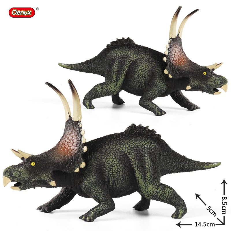Oenux Dinosaur World Action Figures – Jurassic Collection Toy for Kids
