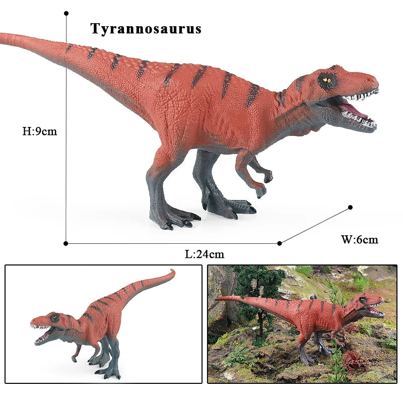 Oenux Dinosaur World Action Figures – Jurassic Collection Toy for Kids