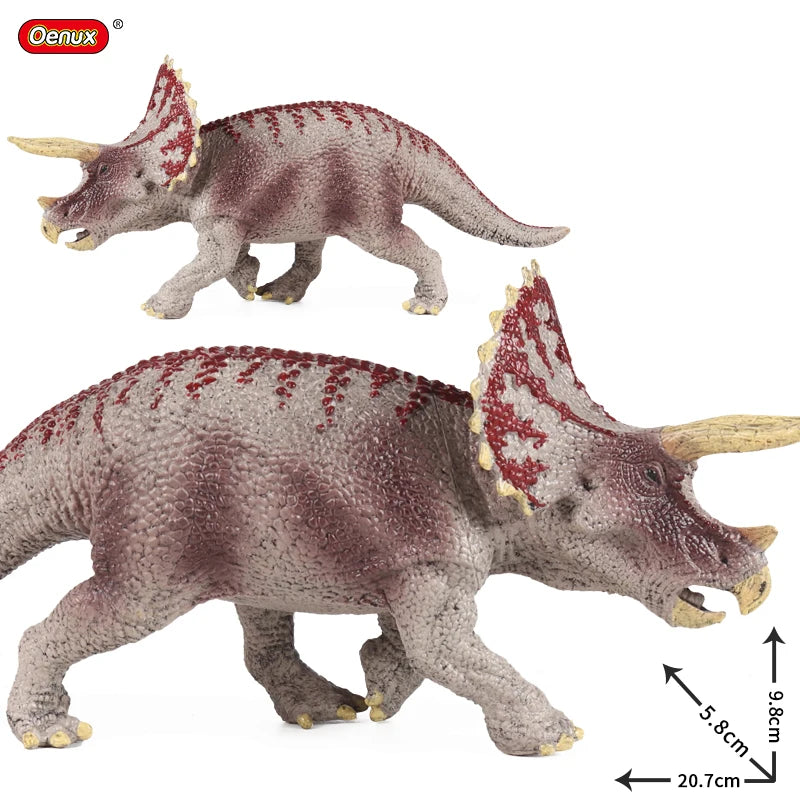 Oenux Dinosaur World Action Figures – Jurassic Collection Toy for Kids