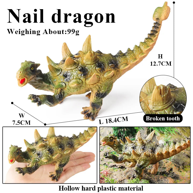 Oenux Dinosaur World Action Figures – Jurassic Collection Toy for Kids