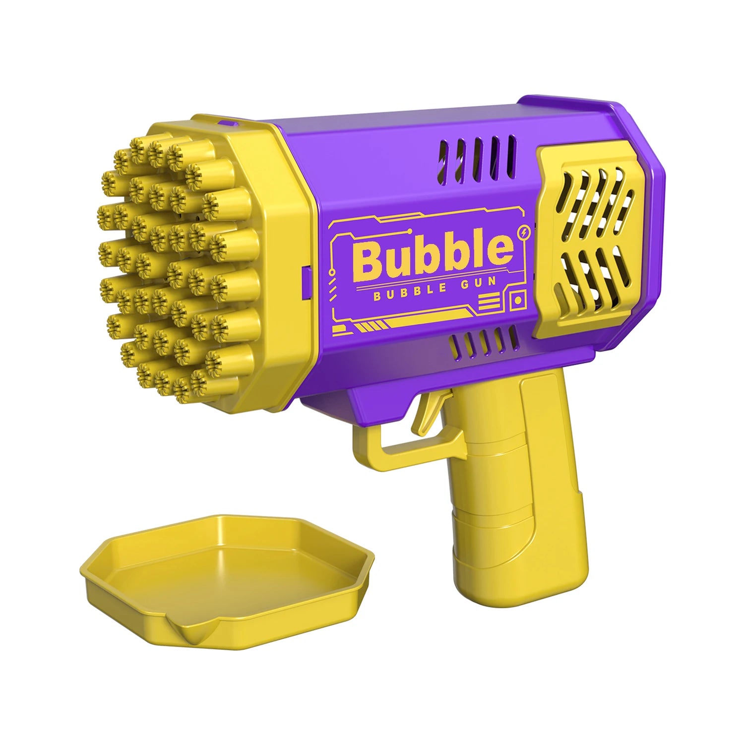 Hole Bubble Machine with LED | Automatic Bubble Blower (No Battery) | Outdoor Kids Bubble Toy | Manual Bubble Maker for Parties & Play-40