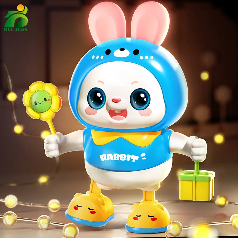 Musical Rabbit Sensory Toy – Educational Activity Toy for Kids 3+ 🐰🎶