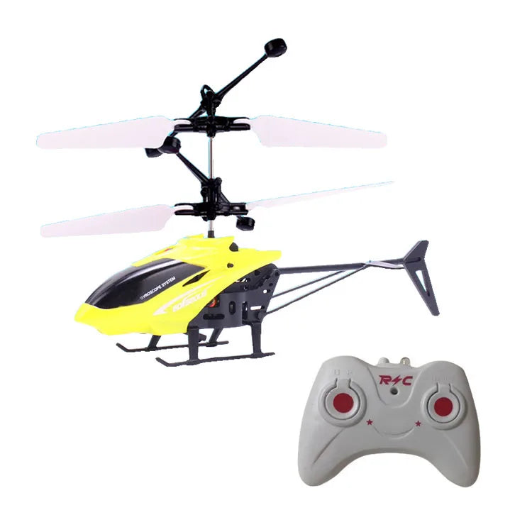 Rechargeable Mini RC Drone for Kids | Safe & Fall-Resistant Helicopter Toy | Remote Control Aircraft