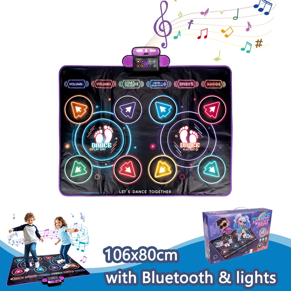 Kids Electronic Dance Mat with Music – Double Play