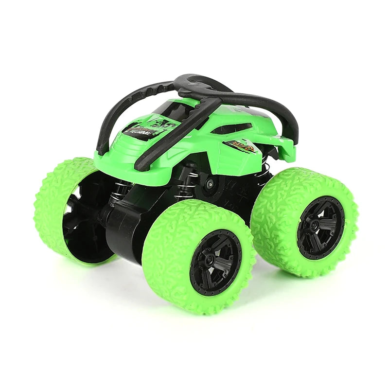 Inertial Off-Road 4WD Stunt Car – 360° Rotating Climbing Vehicle, Shockproof & Fall-Resistant Toy Truck for Kids