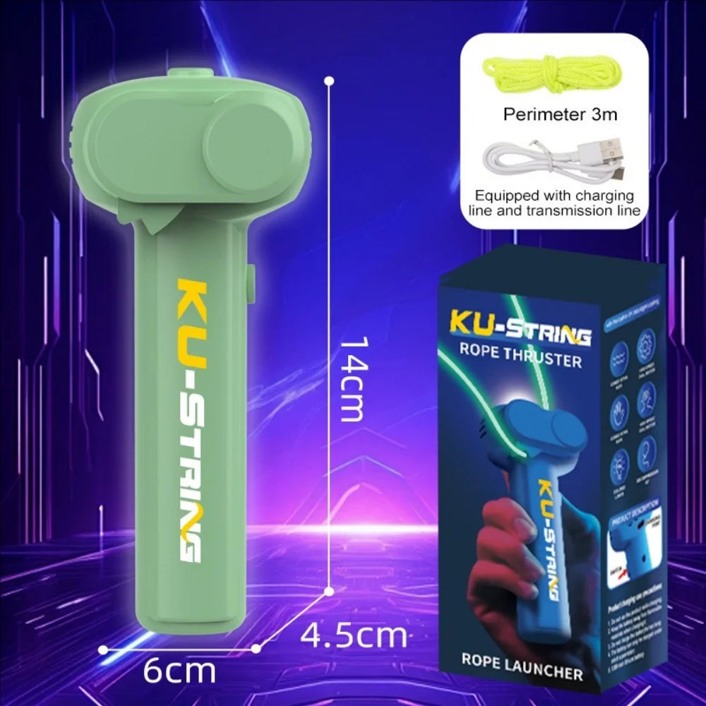 Glow-in-the-Dark Electric Thruster Rope Toy for Kids – Outdoor Sensory Decompression Play