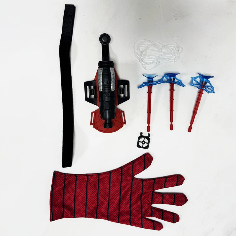 Hero Web Launcher Toy | Rotating Launcher with Soft Bullets & Suction Cups for Kids