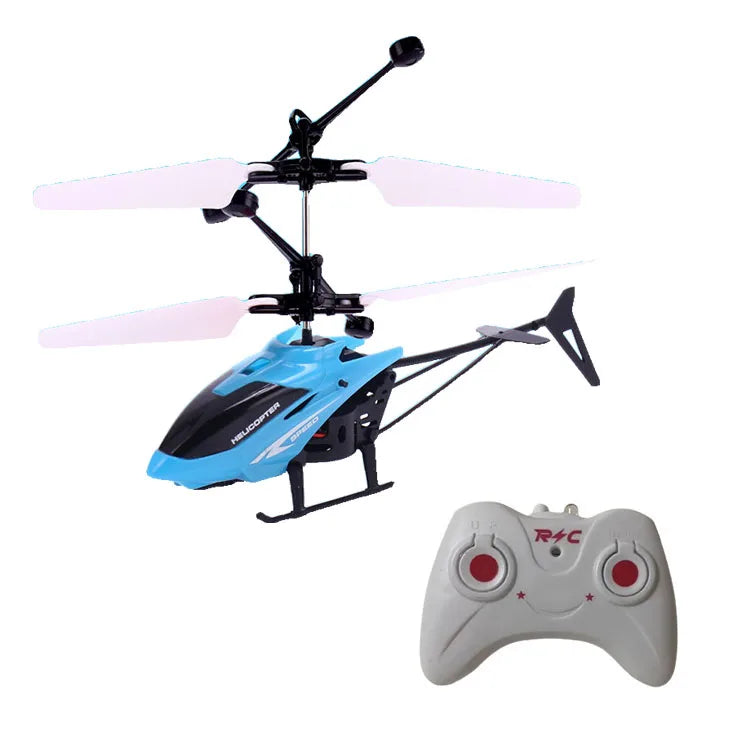 Rechargeable Mini RC Drone for Kids | Safe & Fall-Resistant Helicopter Toy | Remote Control Aircraft