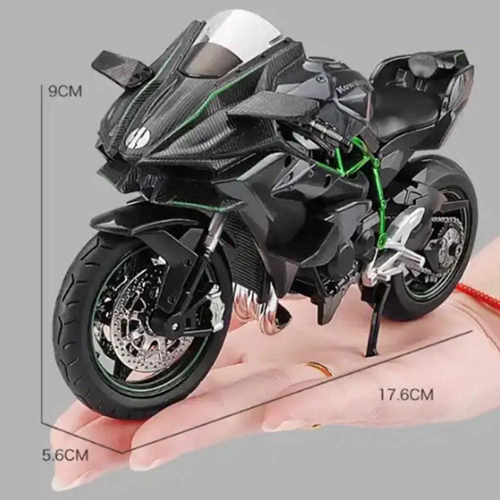 1:12 Kawasaki H2R / BMW S1000RR Diecast Alloy Motorcycle Toy Model