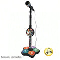 Kids Karaoke Microphone Stand – Portable Music Singing Toy, Adjustable Height