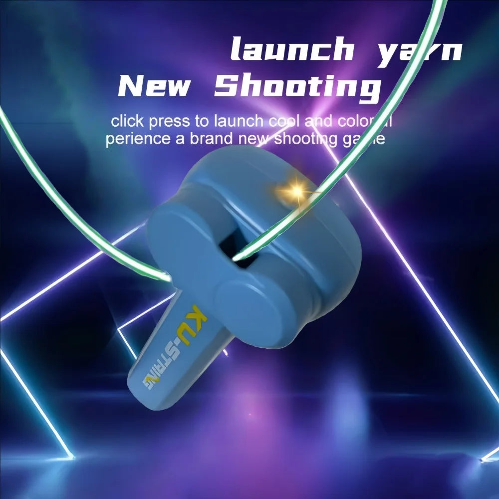 Glow-in-the-Dark Electric Thruster Rope Toy for Kids – Outdoor Sensory Decompression Play