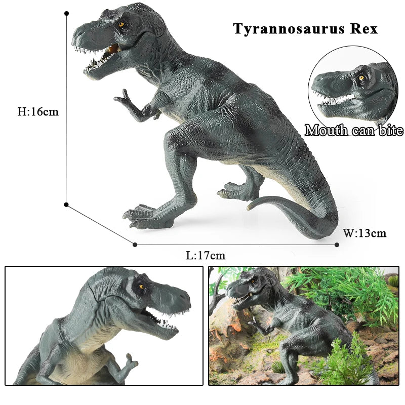 Oenux Dinosaur World Action Figures – Jurassic Collection Toy for Kids