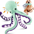 Interactive Plush Octopus Dog Toy with Sound | Durable Bite-Resistant Pet Toy for Small & Large Dogs