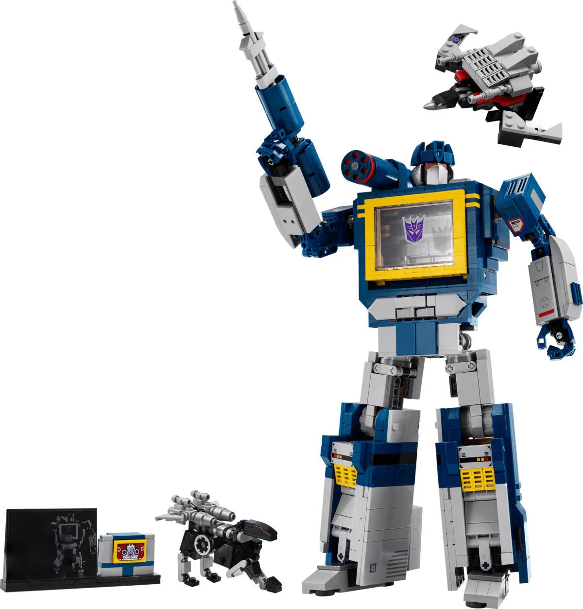 Robot Soundwave Building Blocks Set – Assembly Brick Model Toy for Kids