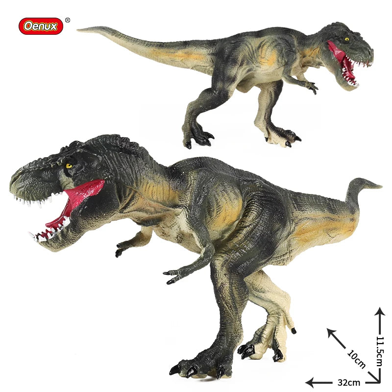 Oenux Dinosaur World Action Figures – Jurassic Collection Toy for Kids