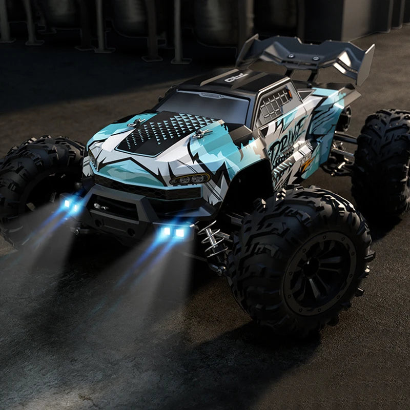 SCY 16102 1:16 4WD RC Car – 50KM/H High-Speed Drift Truck with LED Lights